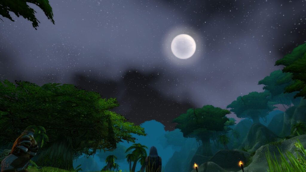 Night time in Stranglethorn Vale